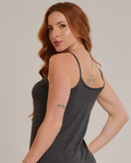 Macacão Feminino Casual Pantacourt com Alças Cinza - ALYA