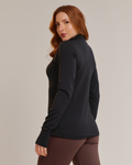 Blusa Gola Alta Feminina Manga Longa em Viscolycra - ALYA
